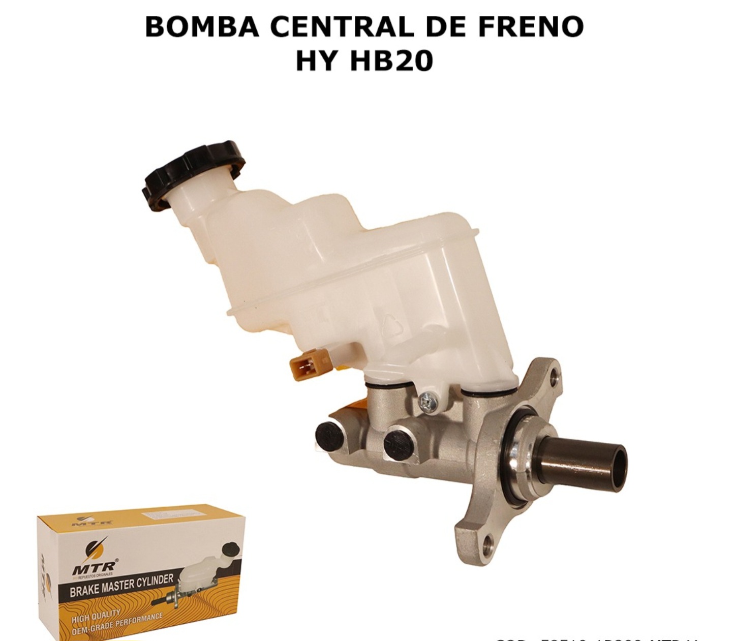 BOMBA CENTRAL DE FRENO HB20