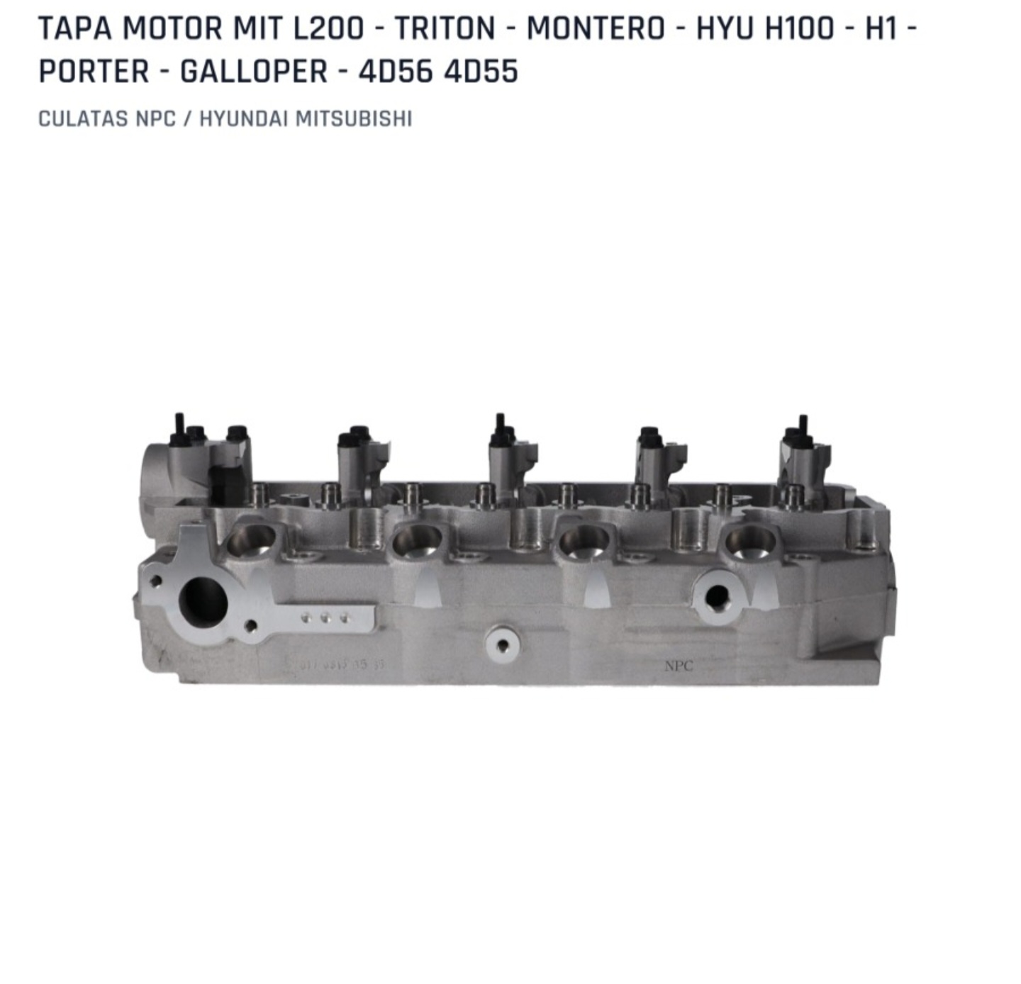 TAPA MOTOR 4D56 L200 TRITON