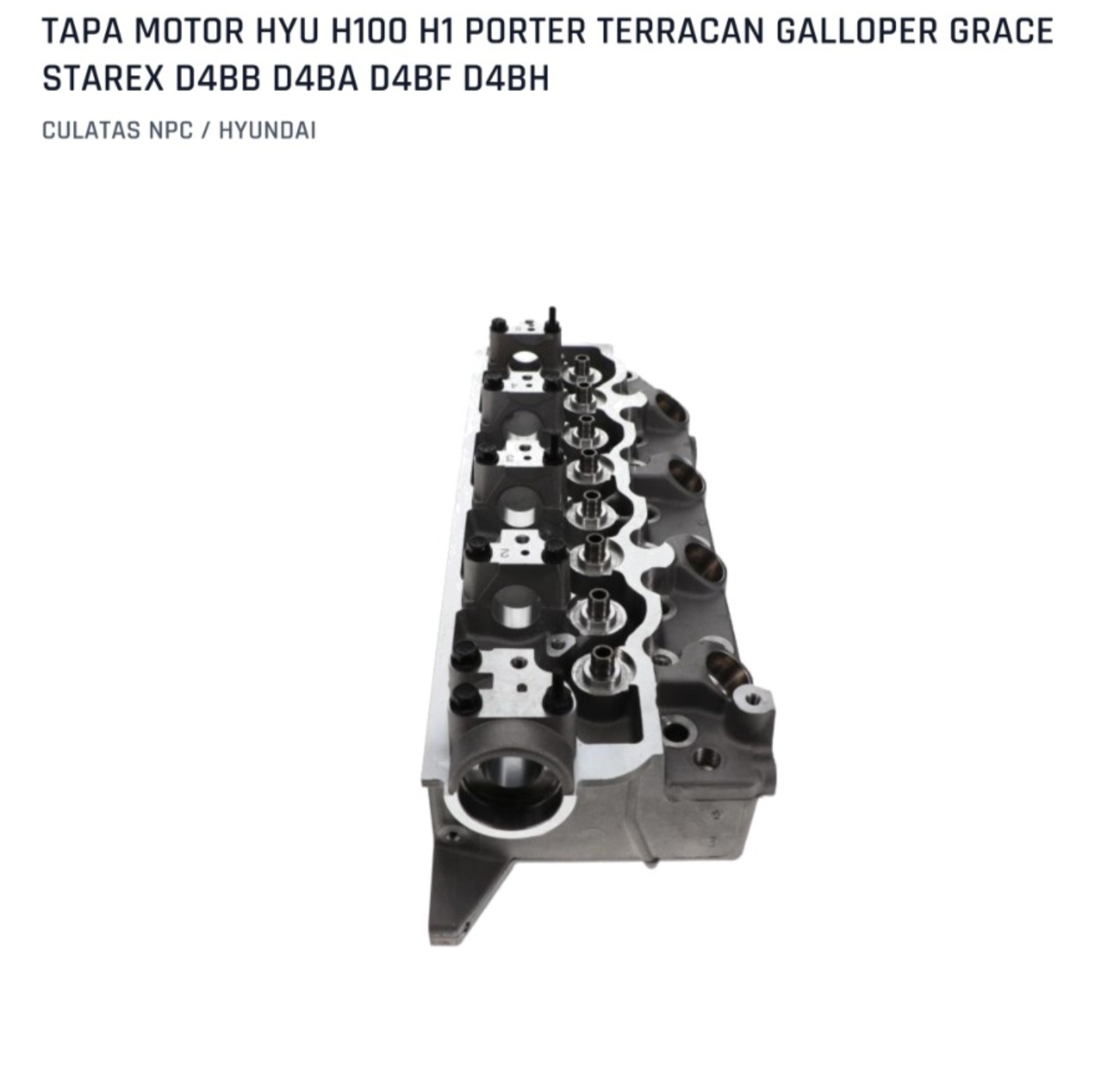 TAPA MOTOR H100