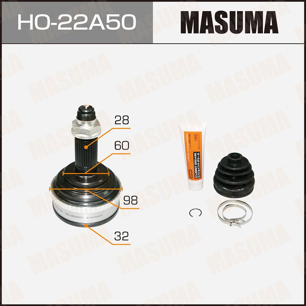 HOMOCINETICA CRV 1998 28X32X60 PARA ABS DE 50 DIENTES